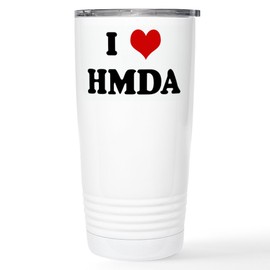 CafePress I Love HMDA Mugs 20 oz. Insulated Stainless Steel Coffee Tumbler