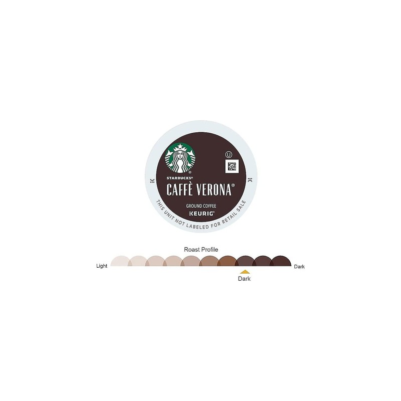 Starbucks Caffe Verona Dark, K-Cup for Keurig Brewers, 24 Count