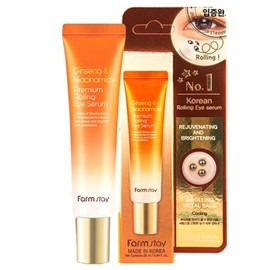 Eye Care Rolling Ginseng Eye Serum with Triple Roller 25ml