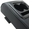 CARBBIA Memory Foam Car Armrest Cushion with Cup Holder Fits