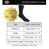 Dickies Men's Big & Tall Dri-tech Moisture Control Crew Socks