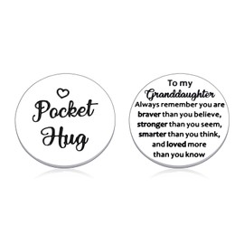 Cool Things for College Students Pocket Hug Back to School Supplies Back to School Stuff Just Because Gifts for Her Granddaughter Birthday Gifts Inspirational Gifts for Women First Day of Senior Gifts