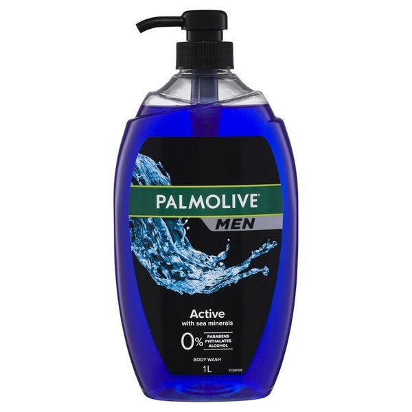 Palmolive Men Active Body Wash for Men 1L