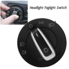 Headlight Fog Light Lamp Switch Quick Response 3BD941531 Replacement for