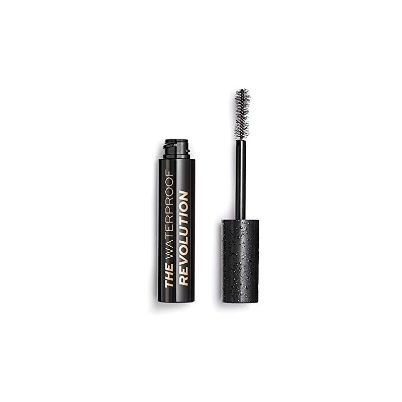 Makeup Revolution, The Waterproof Mascara, Mascara, Black, 12ml