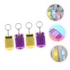 Lurrose 8 Pcs Mini Computer Pocket Calculator Key Chain Kids