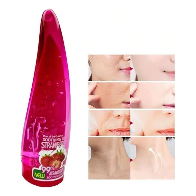 GEL DE ALOE VERA CON EXTRACTO DE FRESA