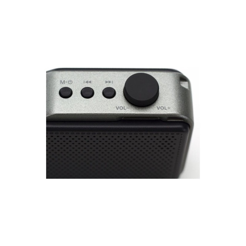 Jamo DS3 Black/Graph Wireless Bluetooth Portable Speaker w/FM Radio/SD Slot/Mic