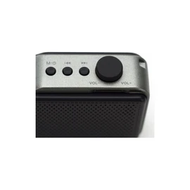 Jamo DS3 Black/Graph Wireless Bluetooth Portable Speaker w/FM Radio/SD Slot/Mic