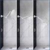 Stainless Steel Shower Extension, 10 Inch Adjustable Shower Extender Arm,