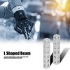 Aluminum Extrusion L Shaped Beam Light Weight Good Strength Corrosion