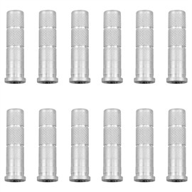 AYLIFU Arrow Insertion Archery Accessories Aluminum Alloy Insert for Archery shafts Silver 24mm/0.94inch Glass Fiber Carbon Arrow Sticks for Archery Accessories Replaceable Arrows 12 Pieces