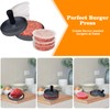 Burger Press with 100 Wax Paper Non-Stick Meat Patty Hamburger