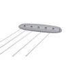 Strata 5-Line Retractable Indoor Clothesline, Adds 51 Feet of Drying