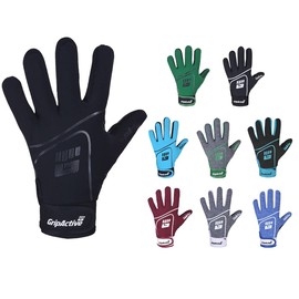 Grip Active GAA Gloves Premium Gaelic Football Gloves Made with 2.5mm Latex for Best Grip & Great Ball Control Suitable for Men, Women, Adults and Kids