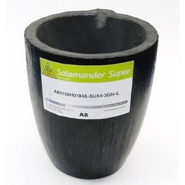 Salamander Crucible A-8 Clay Graphite Melting Crucible Furnace Melt Silver Brass