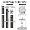 [Anbeer] Nylon Watch Band, Two-Piece Quick Release Replacement Strap with