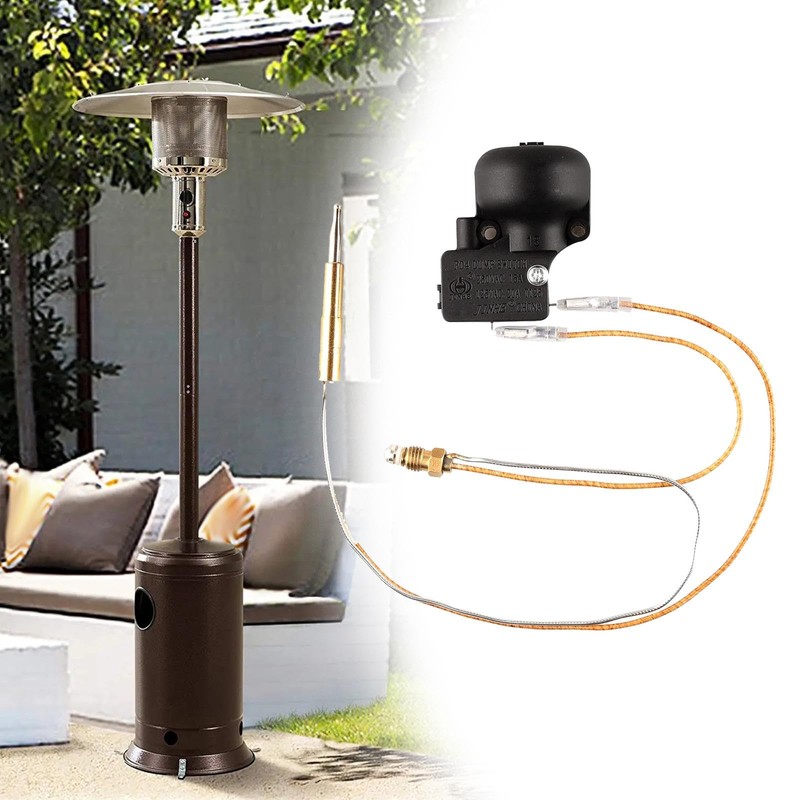 Generic Thermocouple Tilt Switch with M8 End Connection Nut Gas