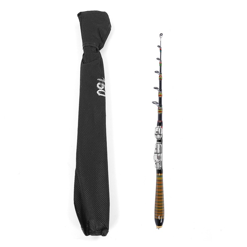 Fishing Rod Telescopic Carbon Sea Rod Portable Spinning Hand Fishing