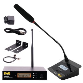 CAD UHF Wireless Gooseneck Microphone System - Frequency Agile