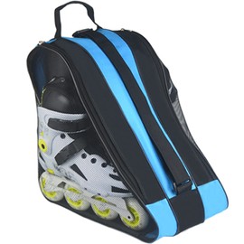 Roller Skate Bag, Adjustable Shoulder Strap Ice Skate Bags for Girls Boys and Most Adults, Large Capacity Skate Bag Fits Quad Skates, Inline Skate and Most Roller Skating Accessories
