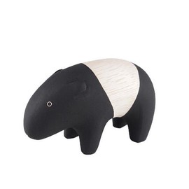 polepole Wooden animal Malayan Tapir