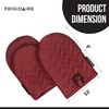 Frigidaire Kelly 2-Pack Cotton and Neoprene Mini Oven Mitts, Heat