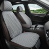 IIOHOII 2pc Linen Car Seat Cushion All-Season Universal Breathable Car