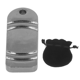 Metal Slider Toy Adult Office Funny ADHD Autism Anxiety Stress Relief Push Slider Sensory Toy Black