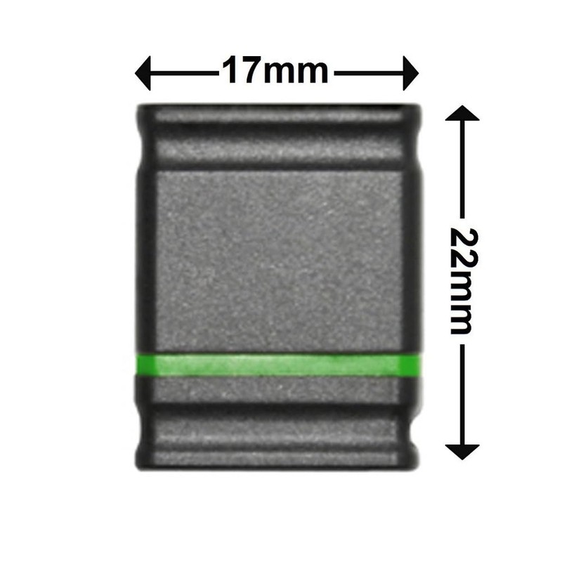 Platinum 32GB Mini USB Flash Drive - Black