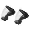 Face Shield, Pack of 2 Anti-Fog Protective Film, Reusable Face