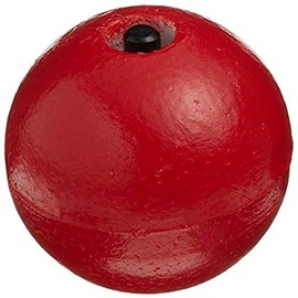 Molecular Models Red Polystyrene Semi-Space Filling Oxygen Atom Center, 2" Diameter