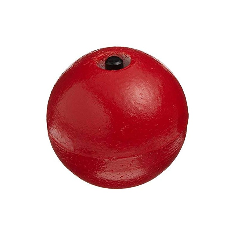 Molecular Models Red Polystyrene Semi-Space Filling Oxygen Atom Center, 2"