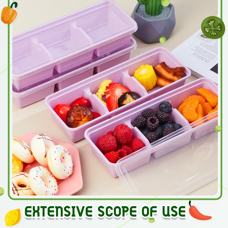Hushee 25 Pack 17 oz Small Meal Prep Containers with