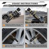 AUTMATCH Adjustable Tire Deflator Valve Kit (10-30PSI) - Tire Air