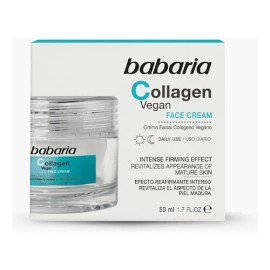 Babaria Crema Facial con Colágeno, Reafirma Piel Madura y con Arrugas