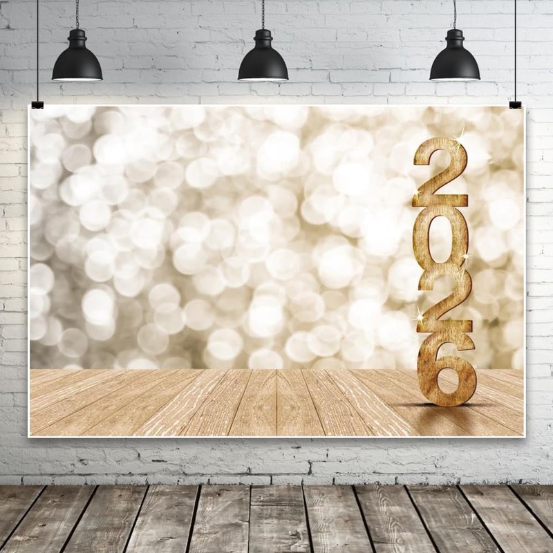 2026 Backdrop for Photography 7x5ft Fabric Golden Light Spots Backdrop