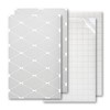 Luxshield Reflector Sticker Set - Diamond Large - for Bicycle,