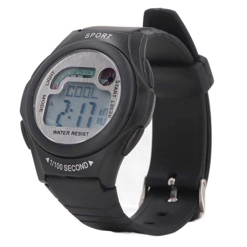 Women Men Digital Waterproof Sports Watch Surfing Watch Multifunctional Watch