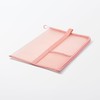 Muji 84444647 Nylon Mesh Vertical Document Case with Dividers for