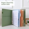 SKYDUE Clipboard Binder with Refillable Notepad, PU Clipboard Folder Includes