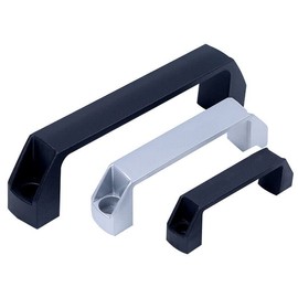 OG Secure Aluminium Handle | Cabinet Door Pull Handle | Frame Extrusion Profile | 90/120mm 90mm / Silver **Pack of 2**