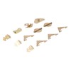 Brass Jewelry Box Corner Protector Hardware Accessories Ornament for Wooden