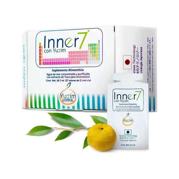 Sanki Inner7 Suplemento Natural Magnesio, Yuzu Y Minerales