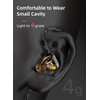 KBEAR KB01 in Ear Monitor Headphones Beryllium Diaphragm Dynamic Drvier