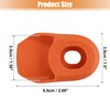 X AUTOHAUX 2pcs Soft Plastic Bicycle Cycling Crank Boot Protectors