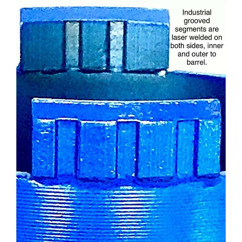 Pro Right Industry 2.5" Dry Diamond Core Bit with SDS