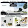 Shutuan Car Windshield Cleaning Tool, Car Window Cleaner with 2 Washable