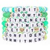 yongder Friendship Bracelets Heishi Surfer Stretch Stackable Preppy Clay Bead