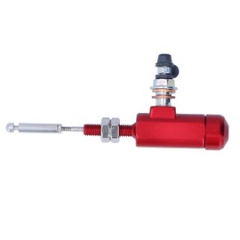 Motorcycle Brake Pump, M10 x 1.25mm Universal Motorcycle Brake Pump Hydraulic Clutch Master Cylinder for ATV Dirt Bike(Red)